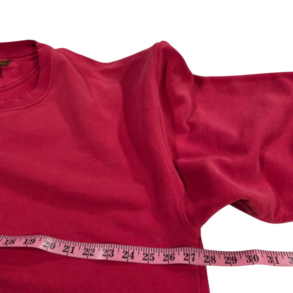 Vintage Eddie‎ Bauer Sweatshirt Mens Red XXL Crewneck Long Sleeve Cotton Blend - Picture 8 of 12